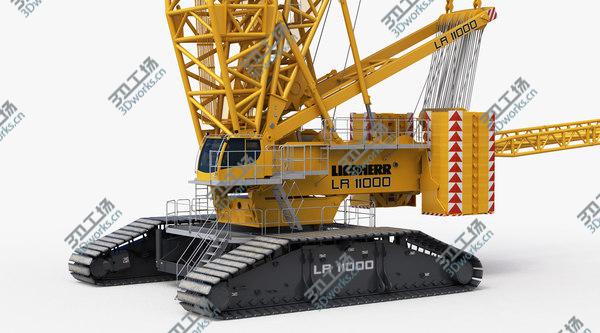 images/goods_img/20210312/3D model LIEBHERR LR 11000 Heawy Crawler Crane/2.jpg